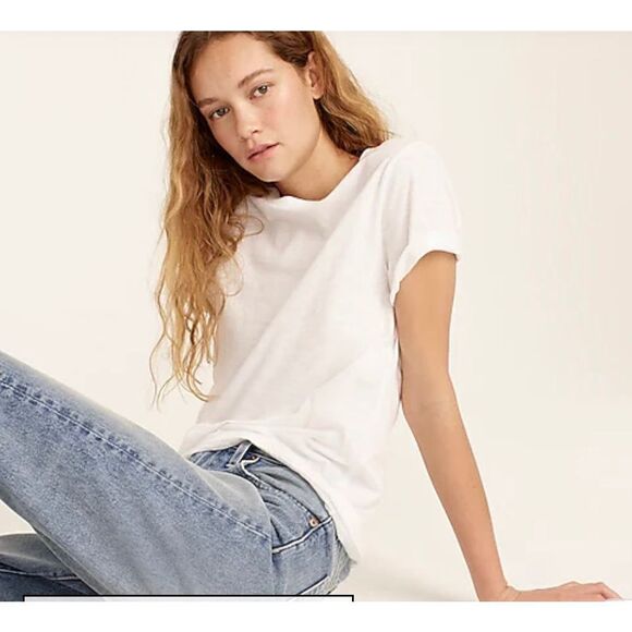 NWT‎ Vintage J.Crew T-Shirt Size Medium Tan - Picture 2 of 3